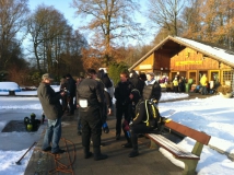 Neujahrstauchen 2011 beim HFK