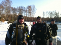 Neujahrstauchen 2011 beim HFK