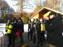Neujahrstauchen 2011 beim HFK