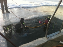 Neujahrstauchen 2011 beim HFK