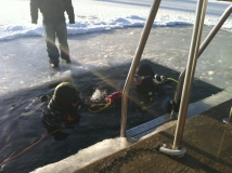 Neujahrstauchen 2011 beim HFK