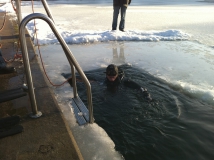 Neujahrstauchen 2011 beim HFK